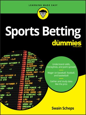 Sports Betting For Dummies - ebook